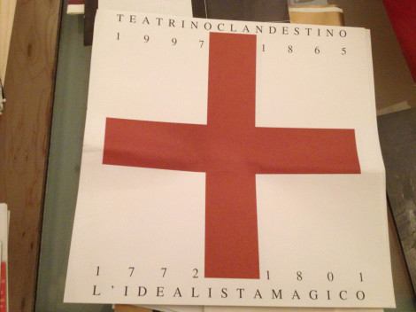 Locandina Teatrino Clandestino "L'idealista Magico"
