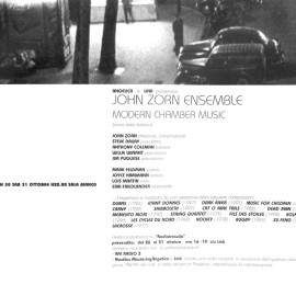 Rivista Link Project 1998, concerto di John Zonr