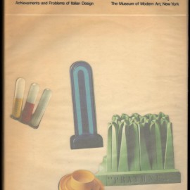 Cover del Catalogo edito dal MoMA per la mostra The New Italian Domestic del 1972